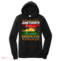 Juneteenth Believe Achieve Succeed Africa Women's Hoodie thumb 0