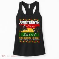 Juneteenth Believe Achieve Succeed Africa Women's Tank Top thumb 0