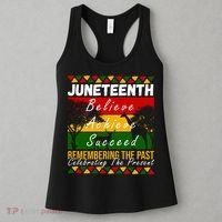 Juneteenth Believe Achieve Succeed Africa Women's Tank Top thumb 3