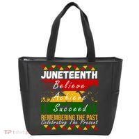 Juneteenth Believe Achieve Succeed Africa Tote Bag thumb 0