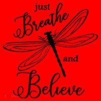Just Breathe And Believe Dragonfly Print Cool Gift Santa Hat thumb 1
