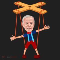 Joe Biden As A Puppet Women's Sweatshirt thumb 2