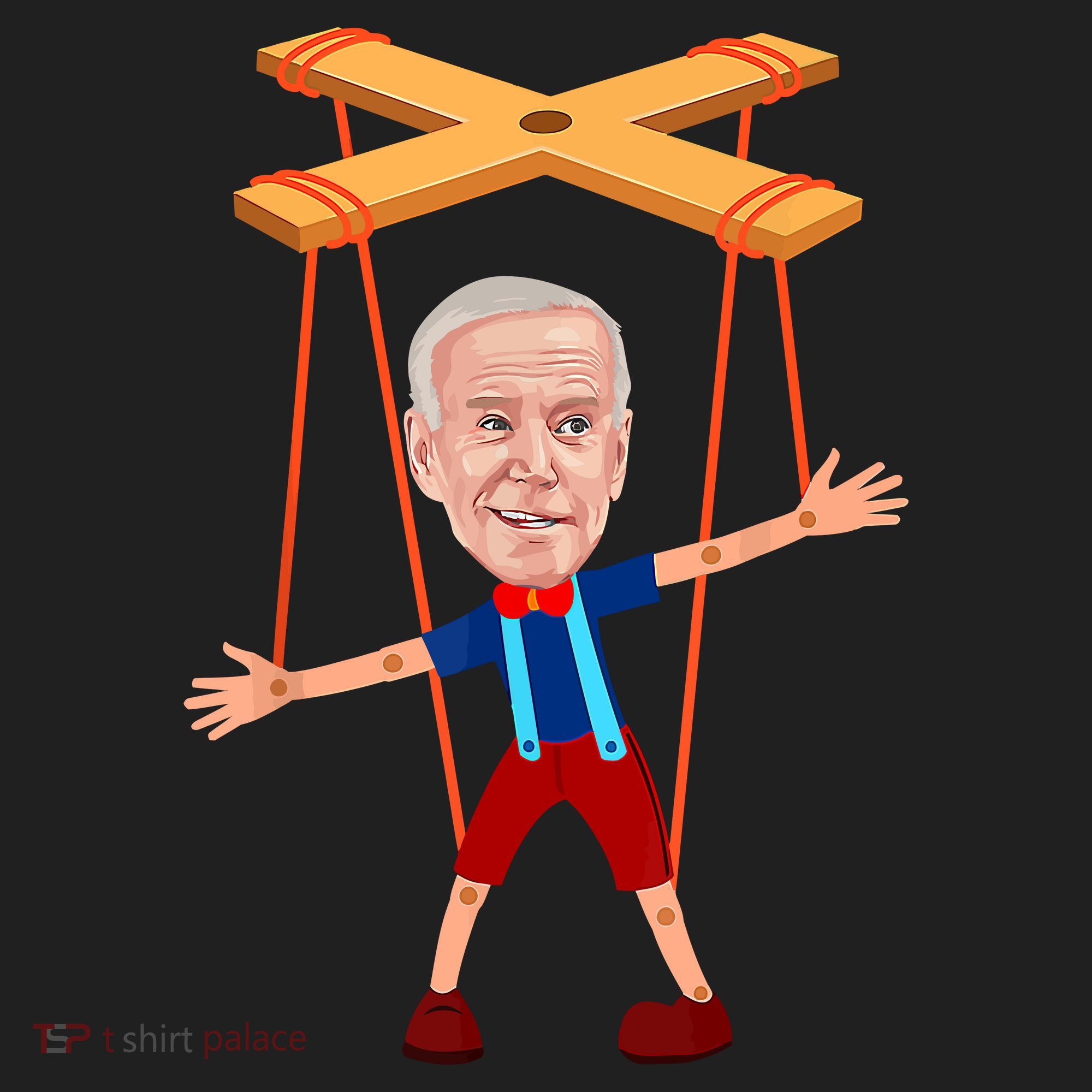 Joe Biden As A Puppet Women's Sweatshirt