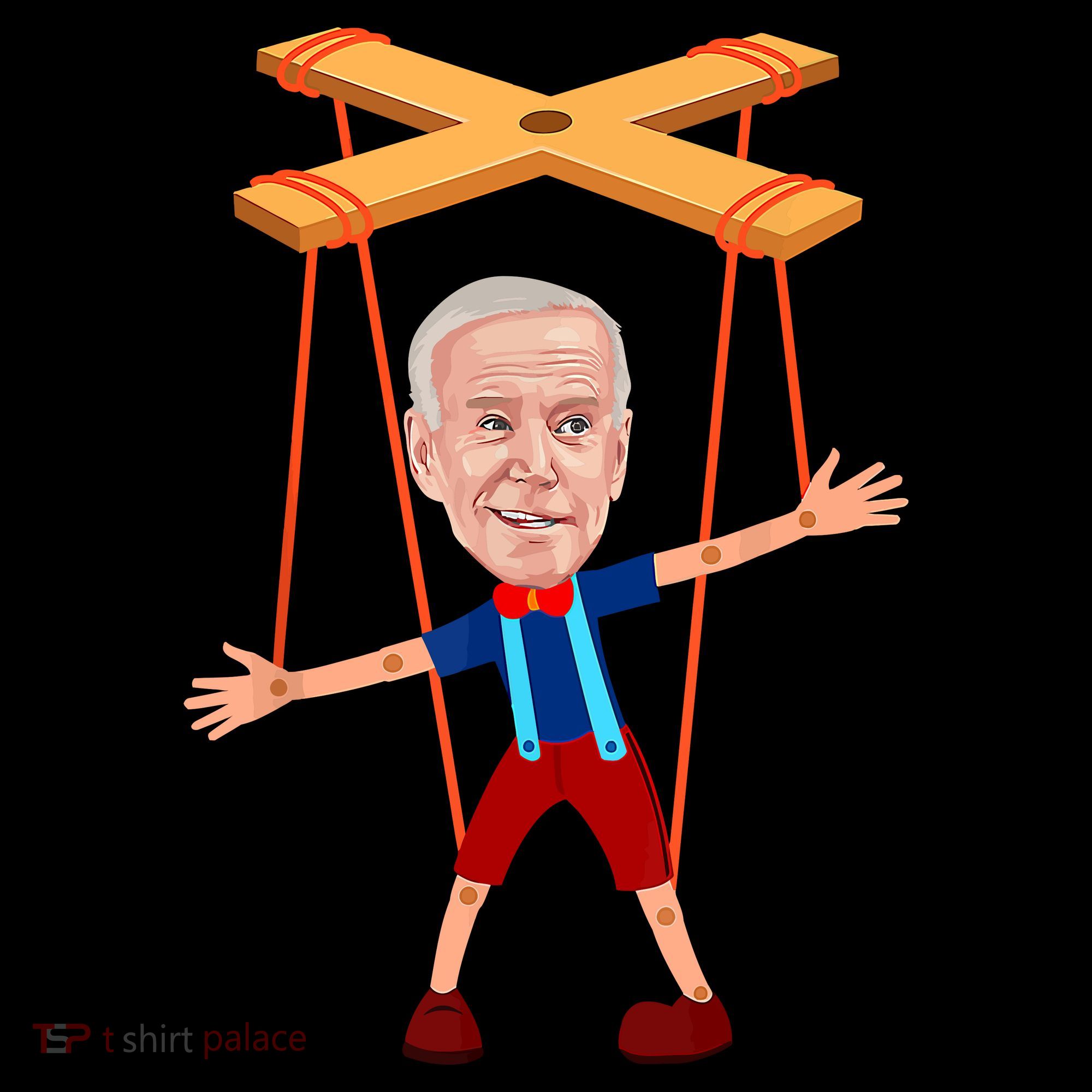Joe Biden As A Puppet Tote Bag