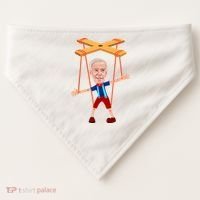 Joe Biden As A Puppet USA-Made Doggie Bandana thumb 0