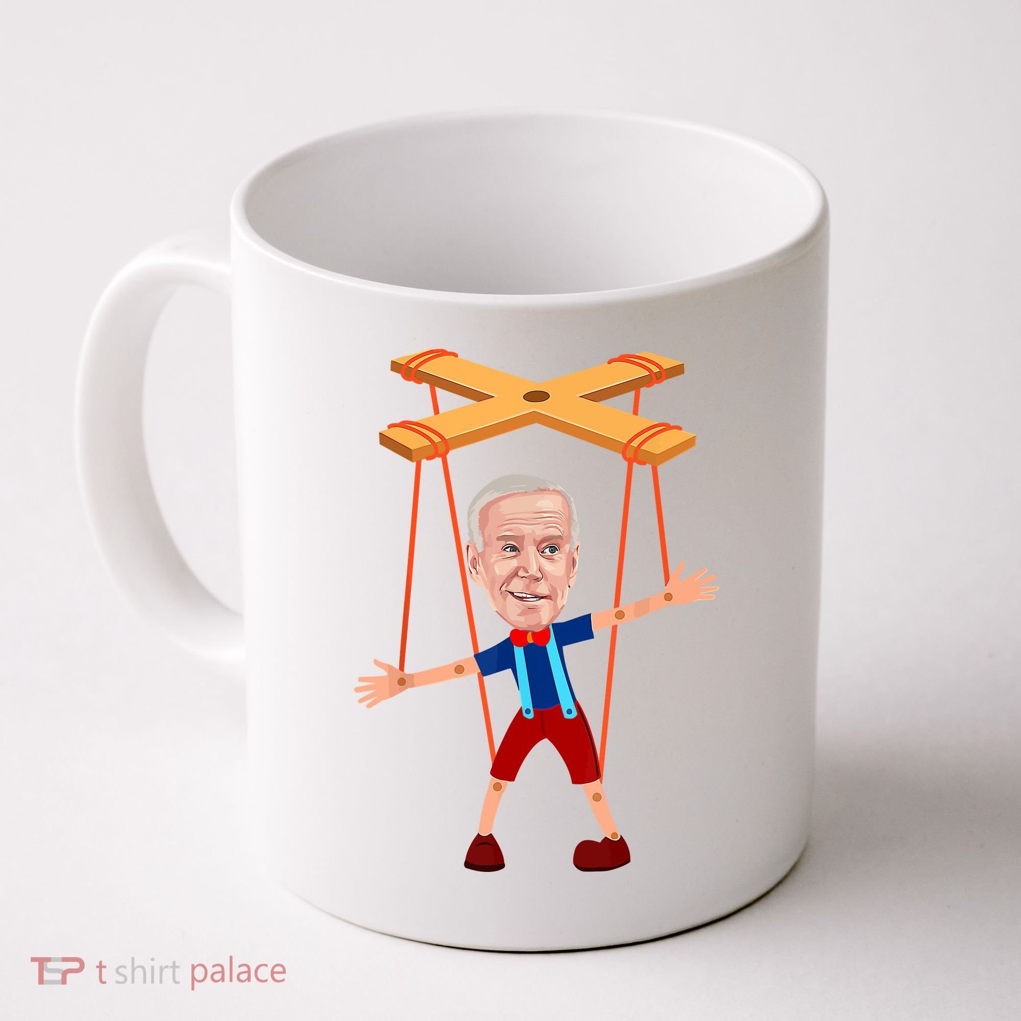 Joe Biden As A Puppet Coffee Mug