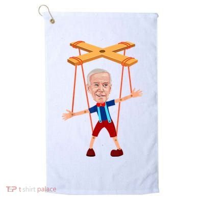 Joe Biden As A Puppet Golf Towel