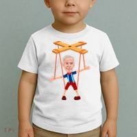 Joe Biden As A Puppet Toddler T-Shirt thumb 2