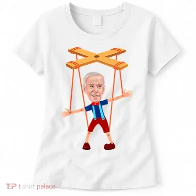 Joe Biden As A Puppet Women's T-Shirt