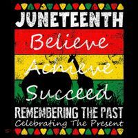 Juneteen Believe Achieve Succeed My Independence Day Mousepad thumb 1