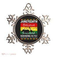 Juneteen Believe Achieve Succeed My Independence Day Ornament thumb 0