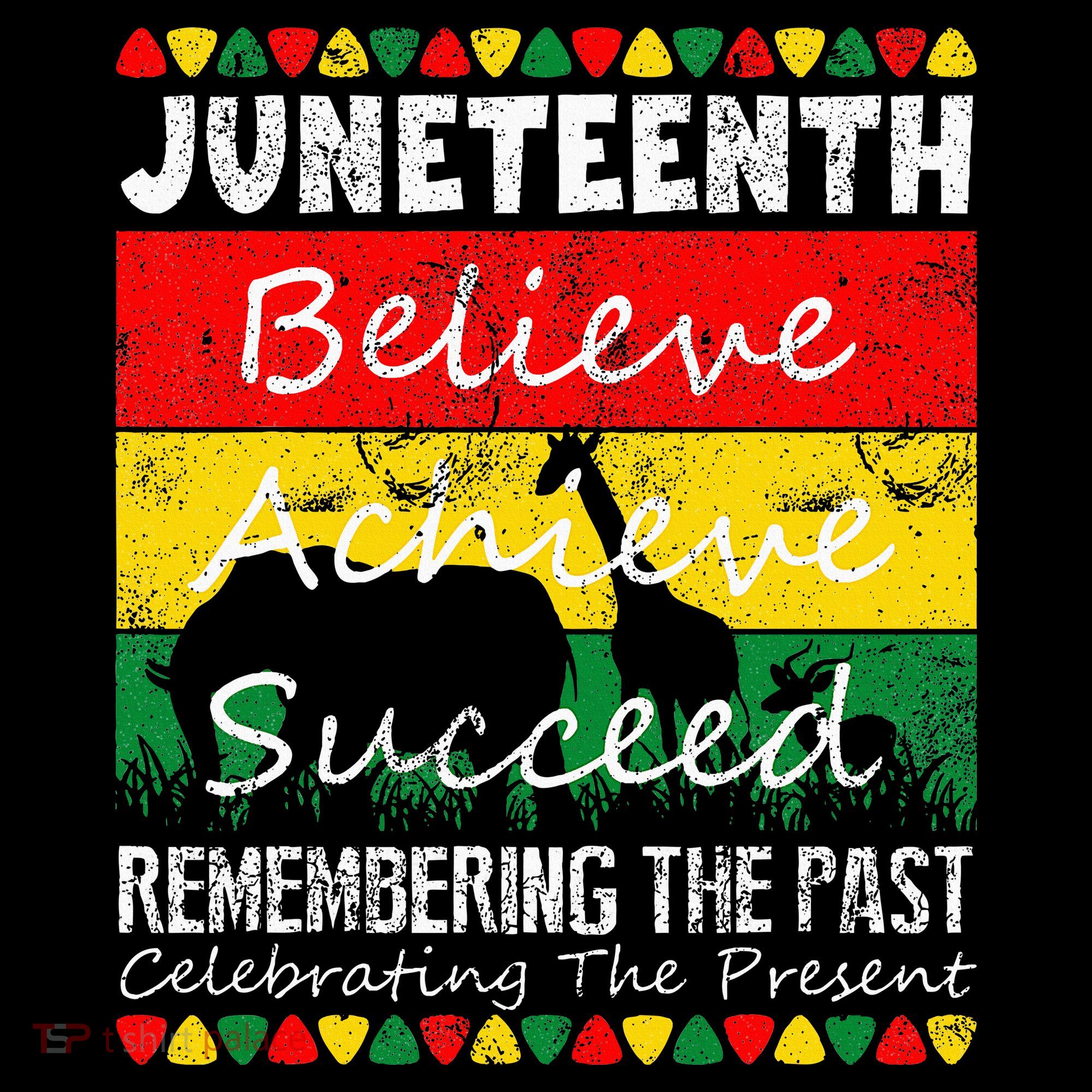 Juneteen Believe Achieve Succeed My Independence Day Baby Bodysuit