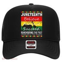 Juneteen Believe Achieve Succeed My Independence Day Hat thumb 0