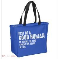 Just Be A Good Human Be Humble Be Kind Spread Joy Gift Tote Bag thumb 2