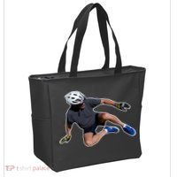 Joe Biden Bicycle Fall Funny Meme Tote Bag thumb 2