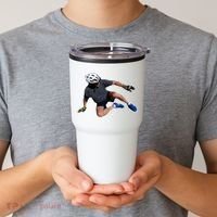 Joe Biden Bicycle Fall Funny Meme Tumbler thumb 2