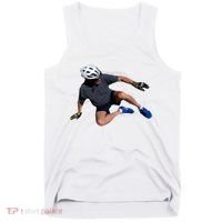 Joe Biden Bicycle Fall Funny Meme Tank Top thumb 0