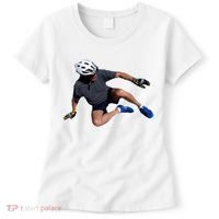 Joe Biden Bicycle Fall Funny Meme Women's T-Shirt thumb 0
