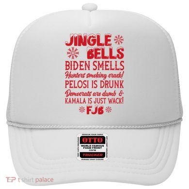 Jingle Bells Biden Smells Funny Republican Christmas Gift Hat