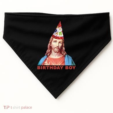Jesus Birthday Boy USA-Made Doggie Bandana