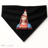 Jesus Birthday Boy USA-Made Doggie Bandana thumb 0