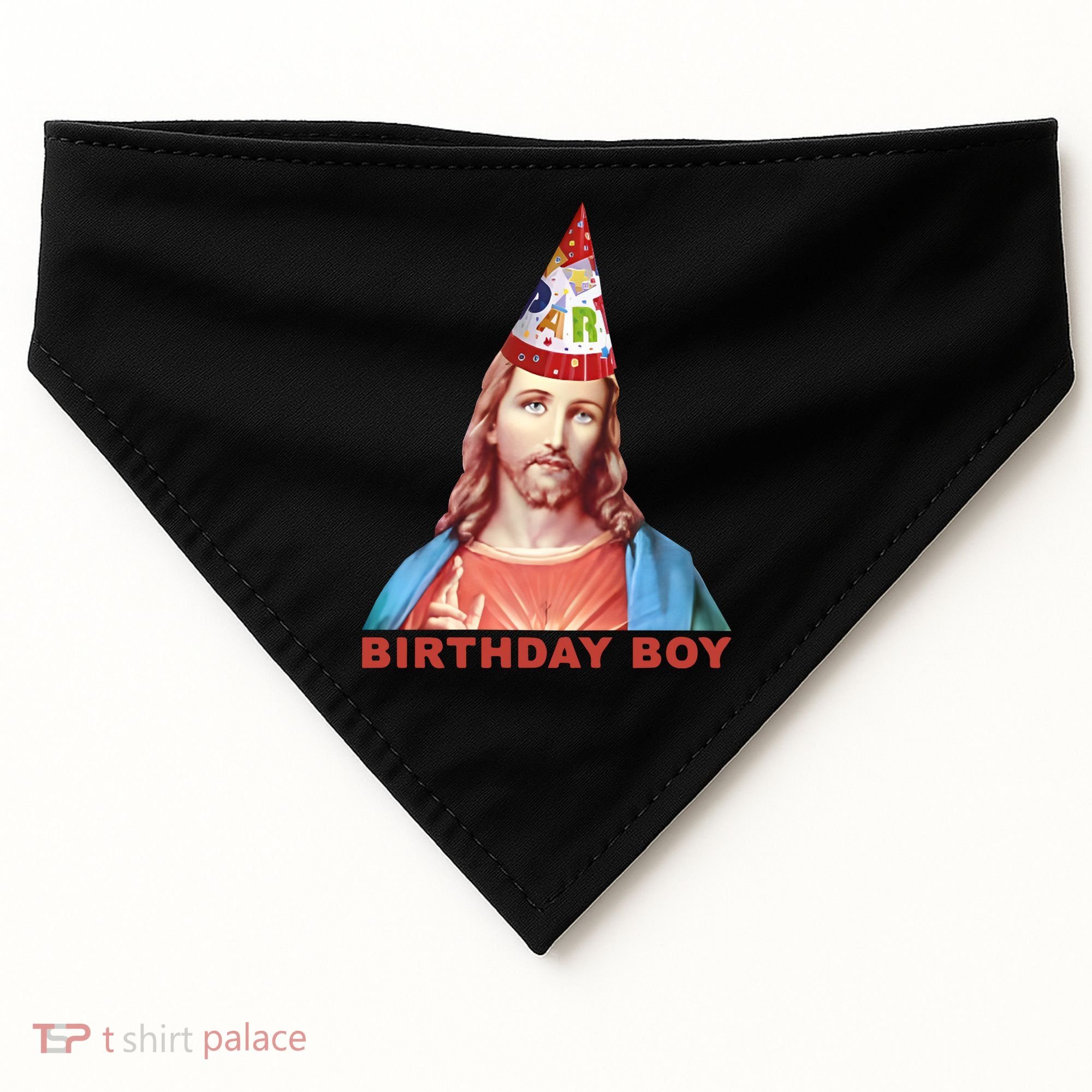 Jesus Birthday Boy USA-Made Doggie Bandana