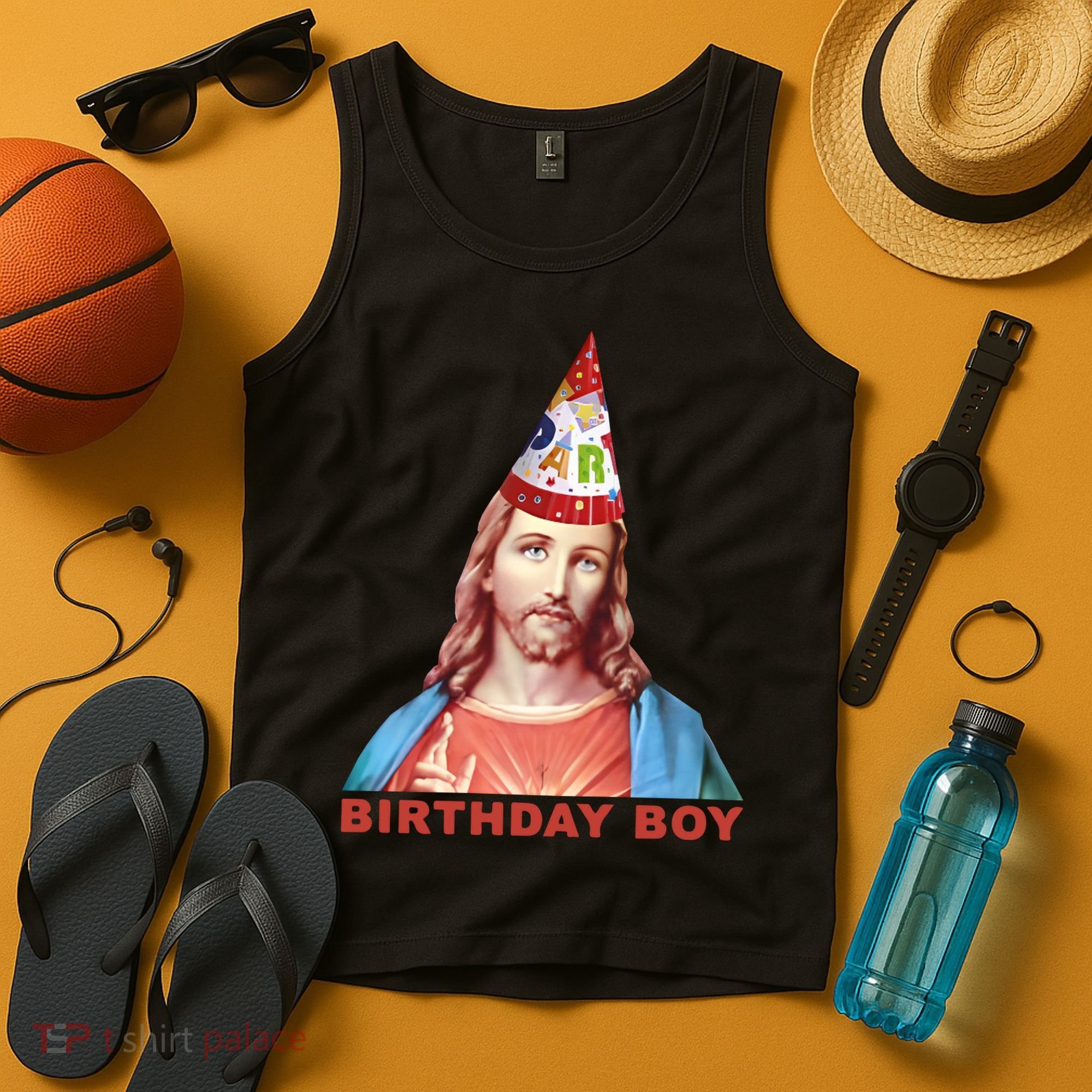 Jesus Birthday Boy Tank Top