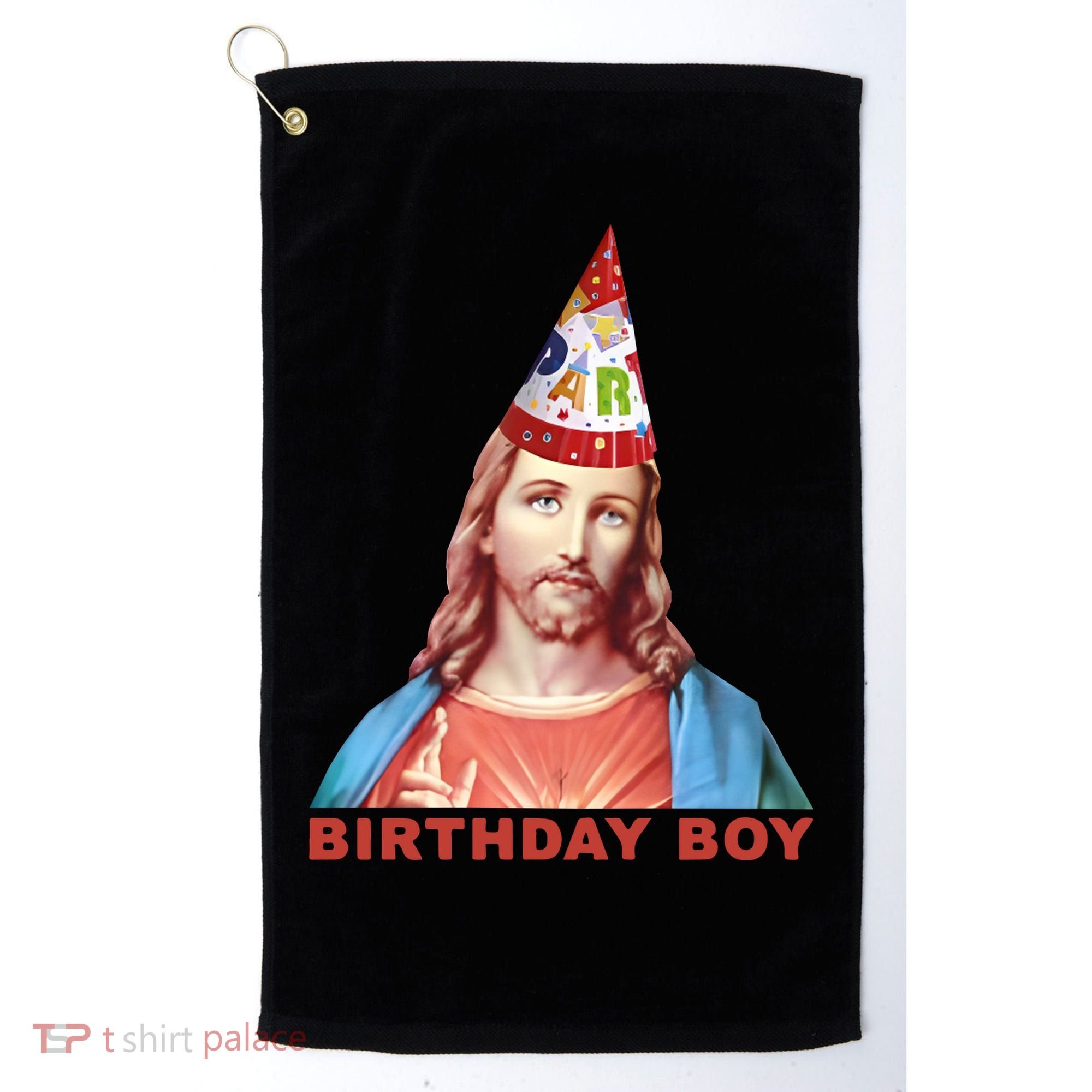 Jesus Birthday Boy Golf Towel