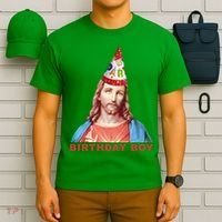 Jesus Birthday Boy T-Shirt thumb 6