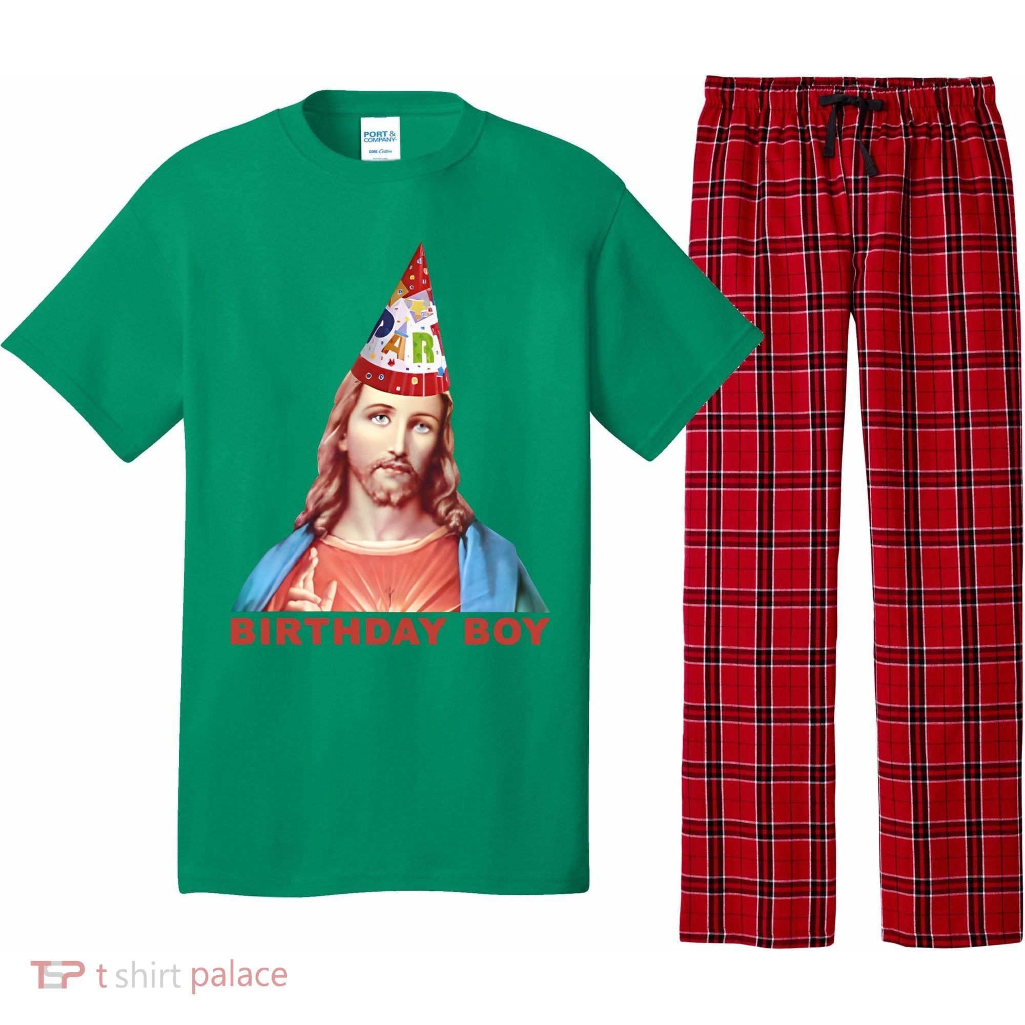 Jesus Birthday Boy Pajama Set