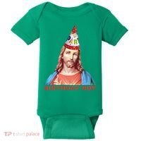 Jesus Birthday Boy Baby Bodysuit thumb 0