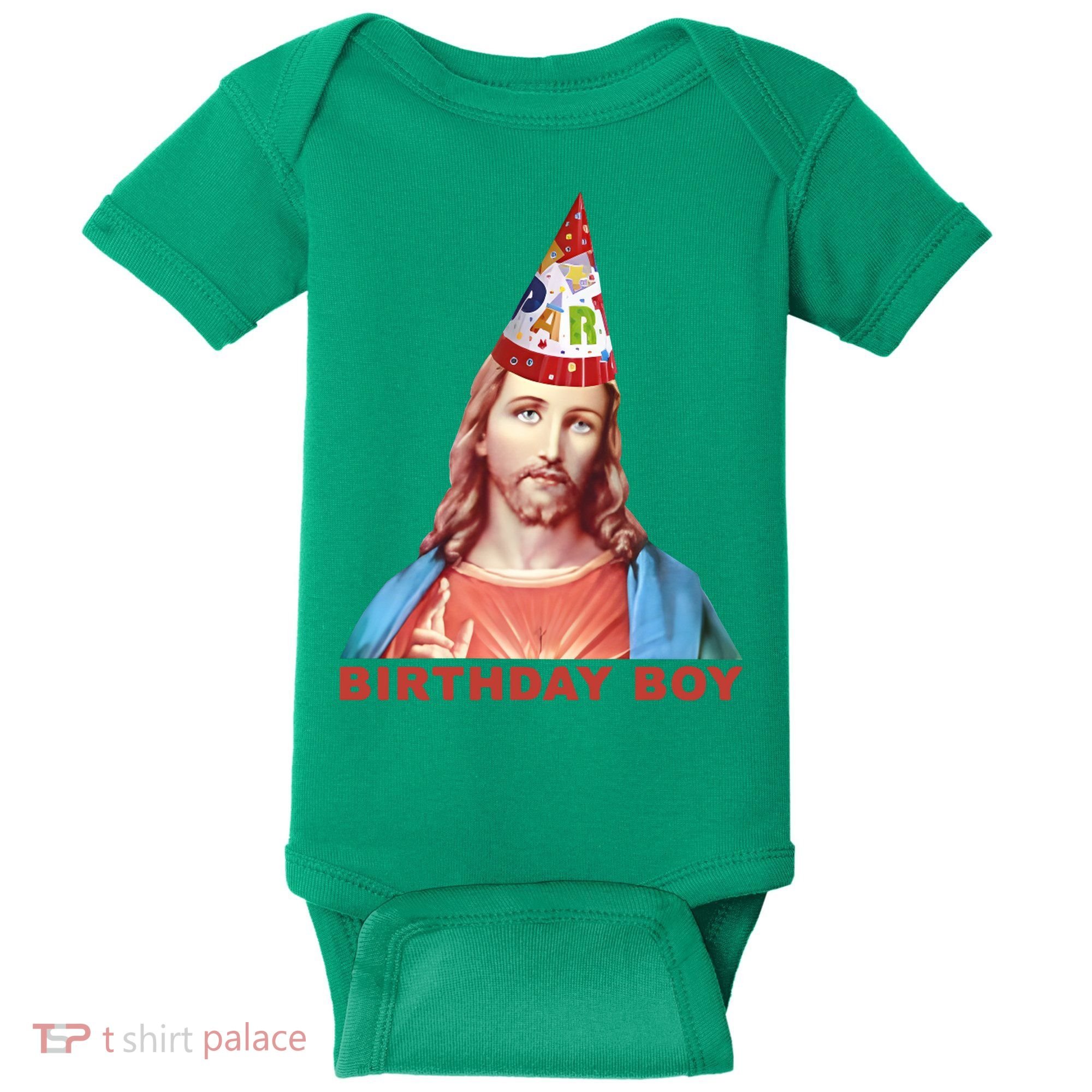 Jesus Birthday Boy Baby Bodysuit