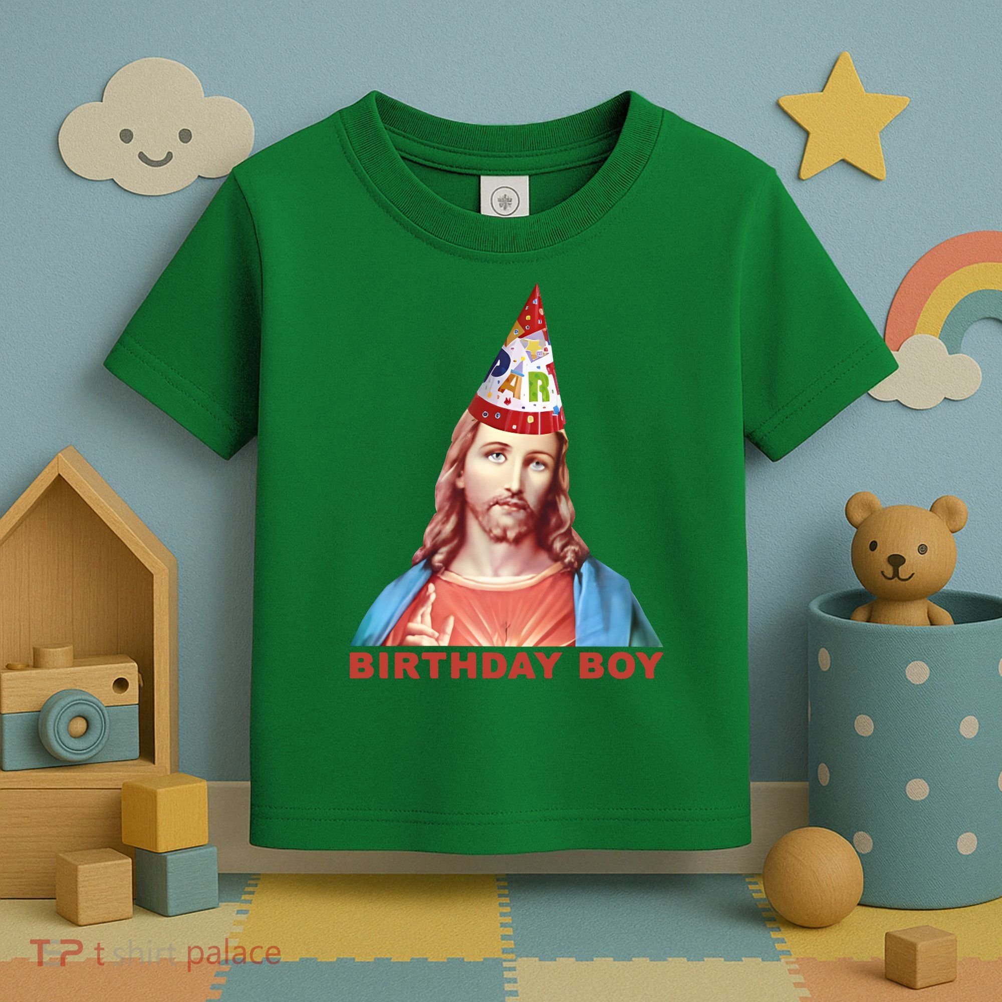 Jesus Birthday Boy Toddler T-Shirt