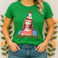 Jesus Birthday Boy Women's T-Shirt thumb 2