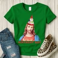 Jesus Birthday Boy Women's T-Shirt thumb 3
