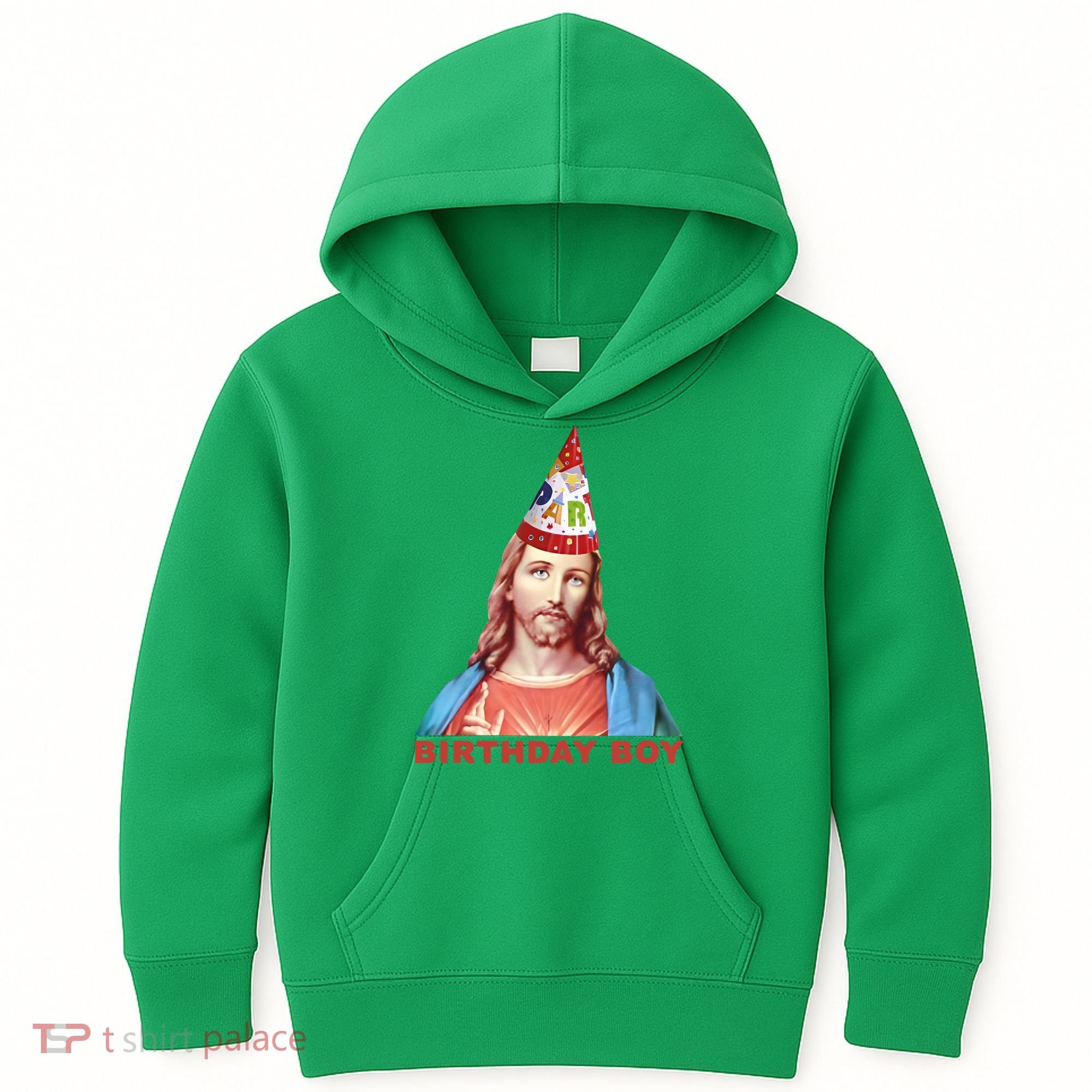 Jesus Birthday Boy Kids Hoodie