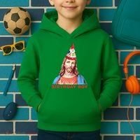 Jesus Birthday Boy Kids Hoodie thumb 2