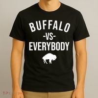 Joe Brady Buffalo Vs Everybody T-Shirt thumb 3