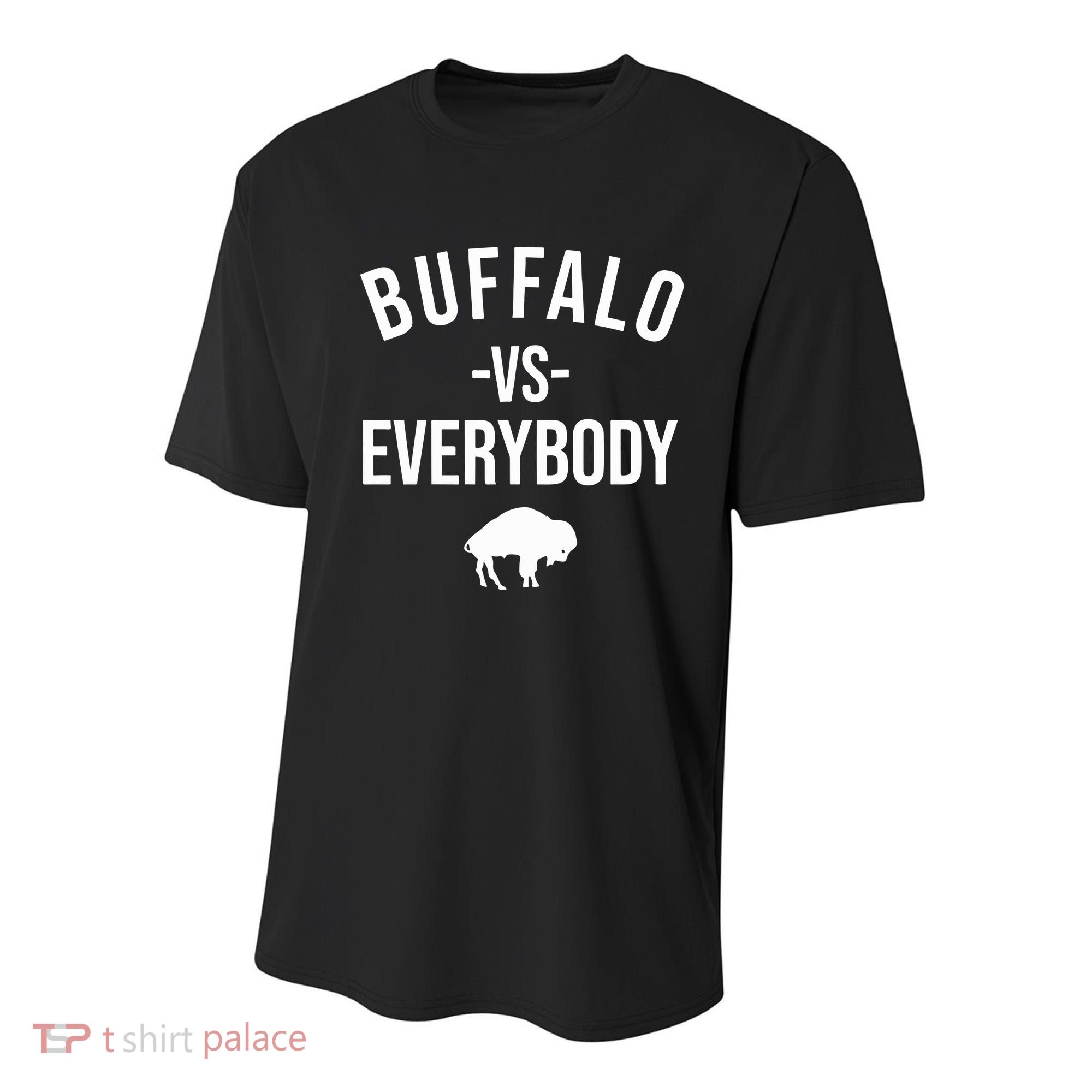 Joe Brady Buffalo Vs Everybody Youth Performance Sprint T-Shirt