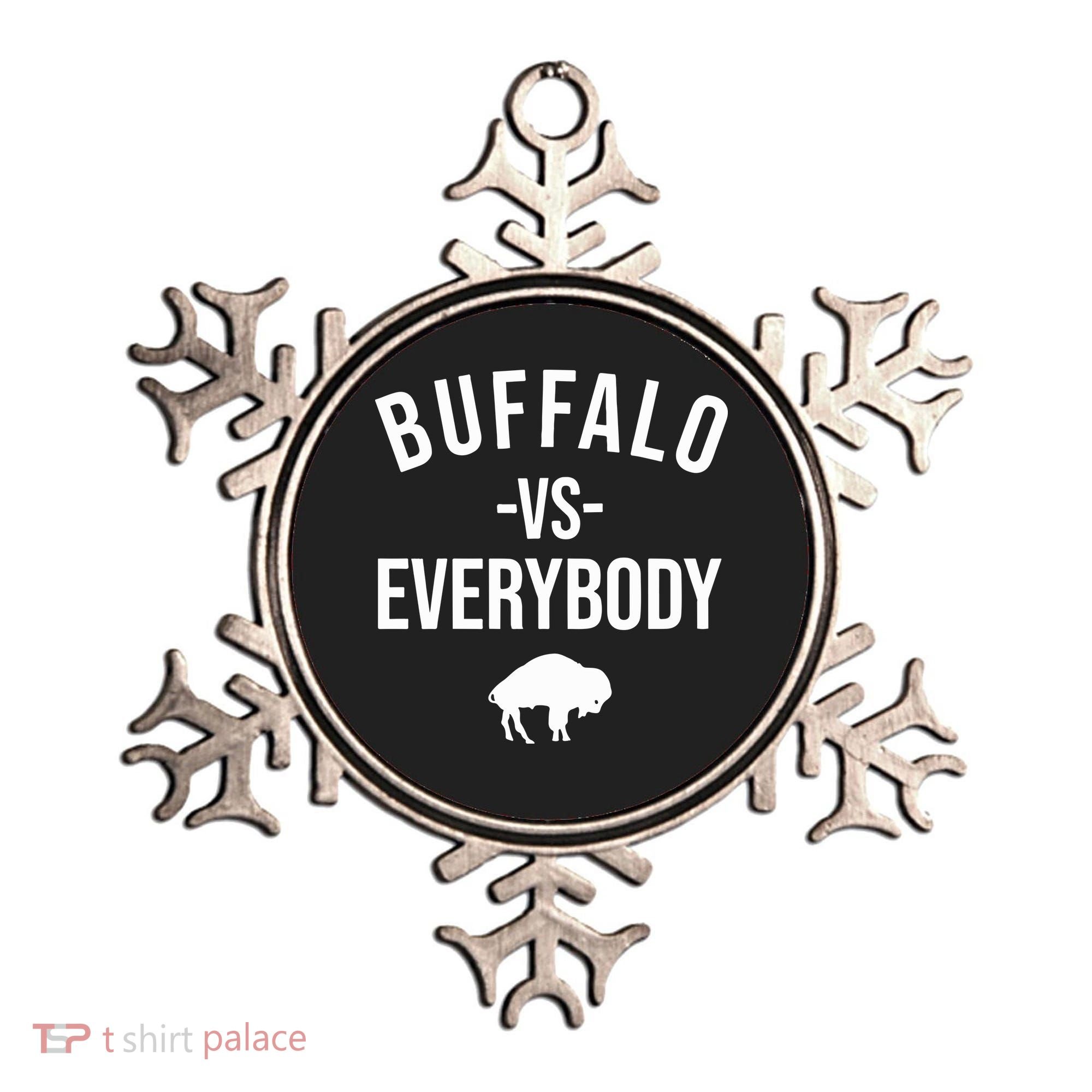 Joe Brady Buffalo Vs Everybody Ornament