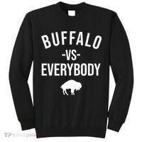 Joe Brady Buffalo Vs Everybody Tall Sweatshirt thumb 0