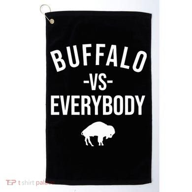 Joe Brady Buffalo Vs Everybody Golf Towel