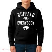 Joe Brady Buffalo Vs Everybody Kids Hoodie thumb 4