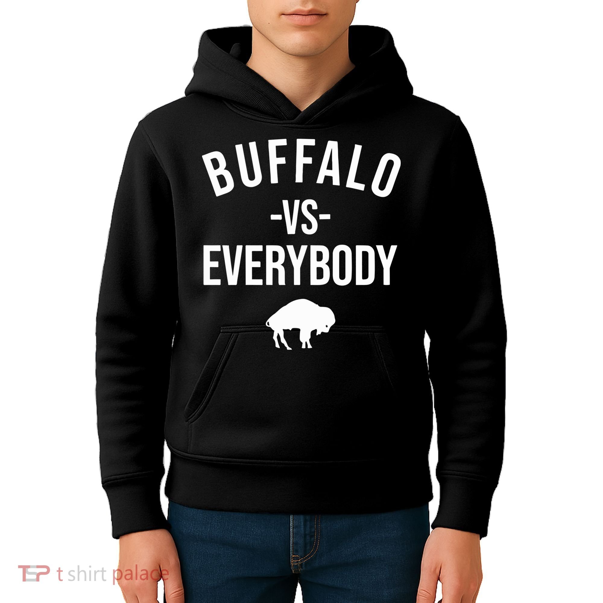 Joe Brady Buffalo Vs Everybody Kids Hoodie