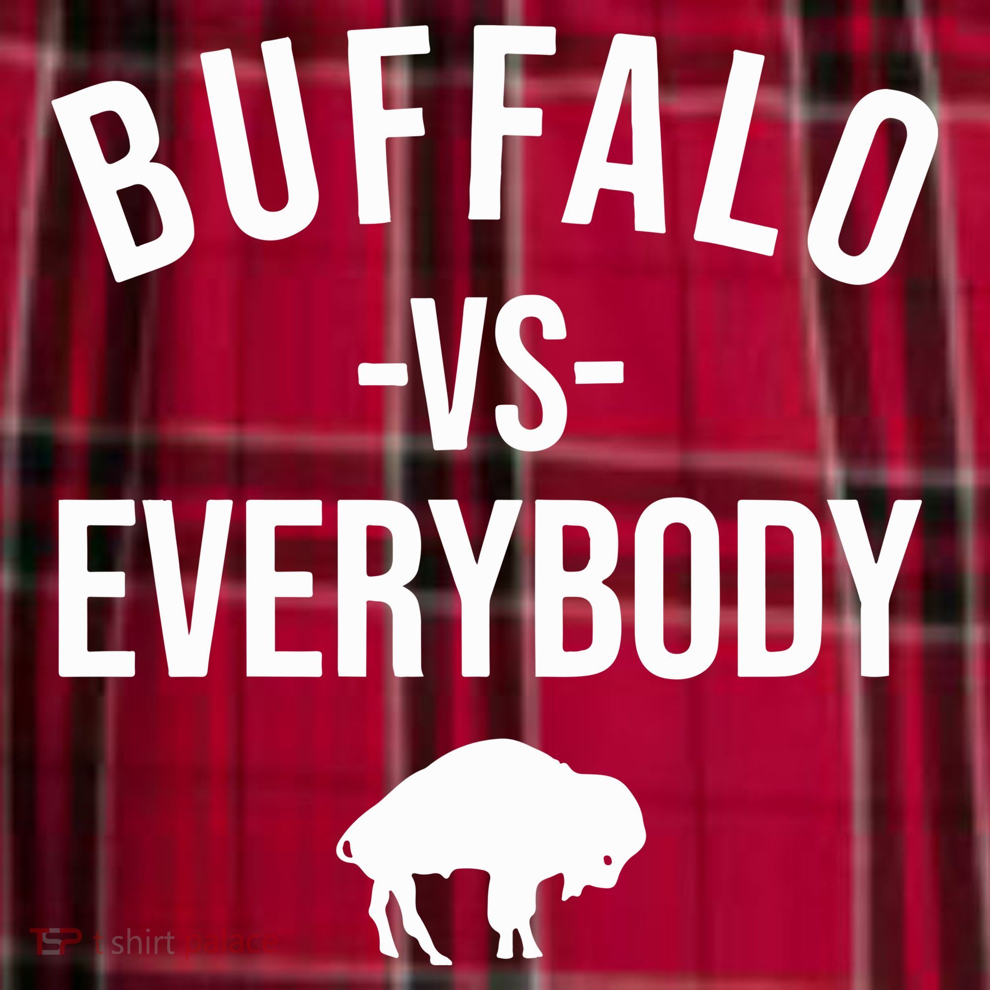 Joe Brady Buffalo Vs Everybody Men's Flannel Plaid Pajama Pants