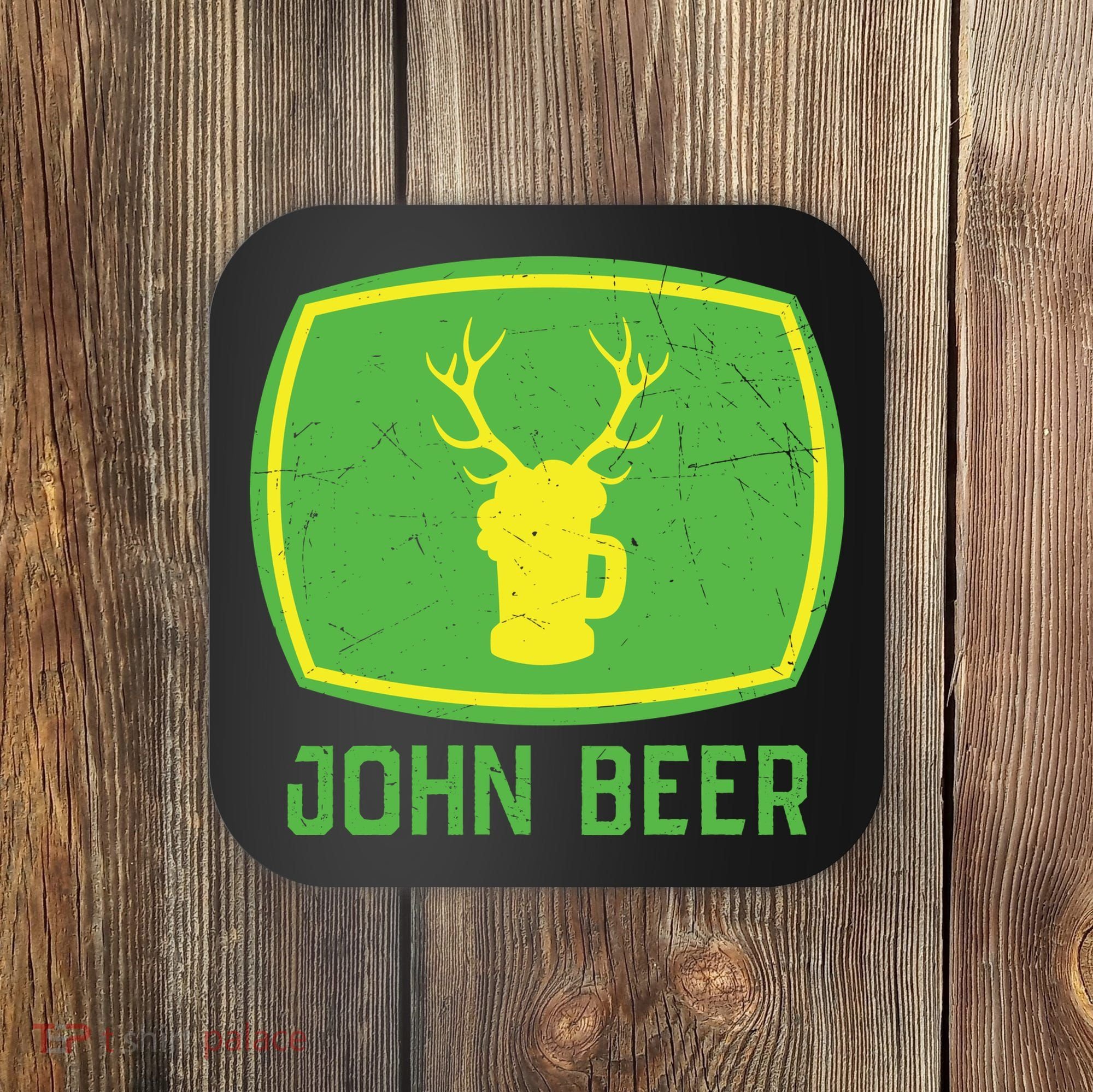 John Beer Beer Gift Beer Lover Coaster