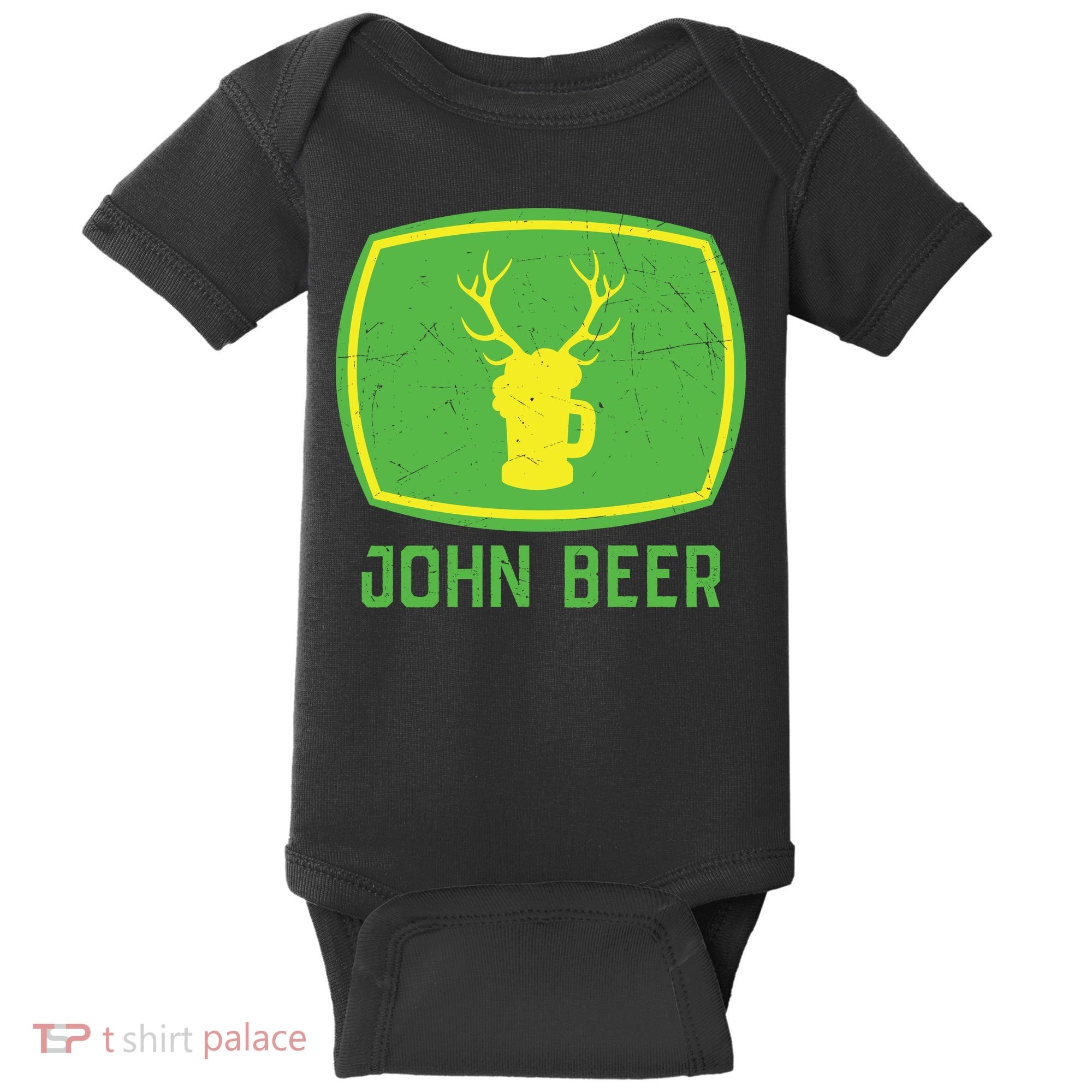 John Beer Beer Gift Beer Lover Baby Bodysuit