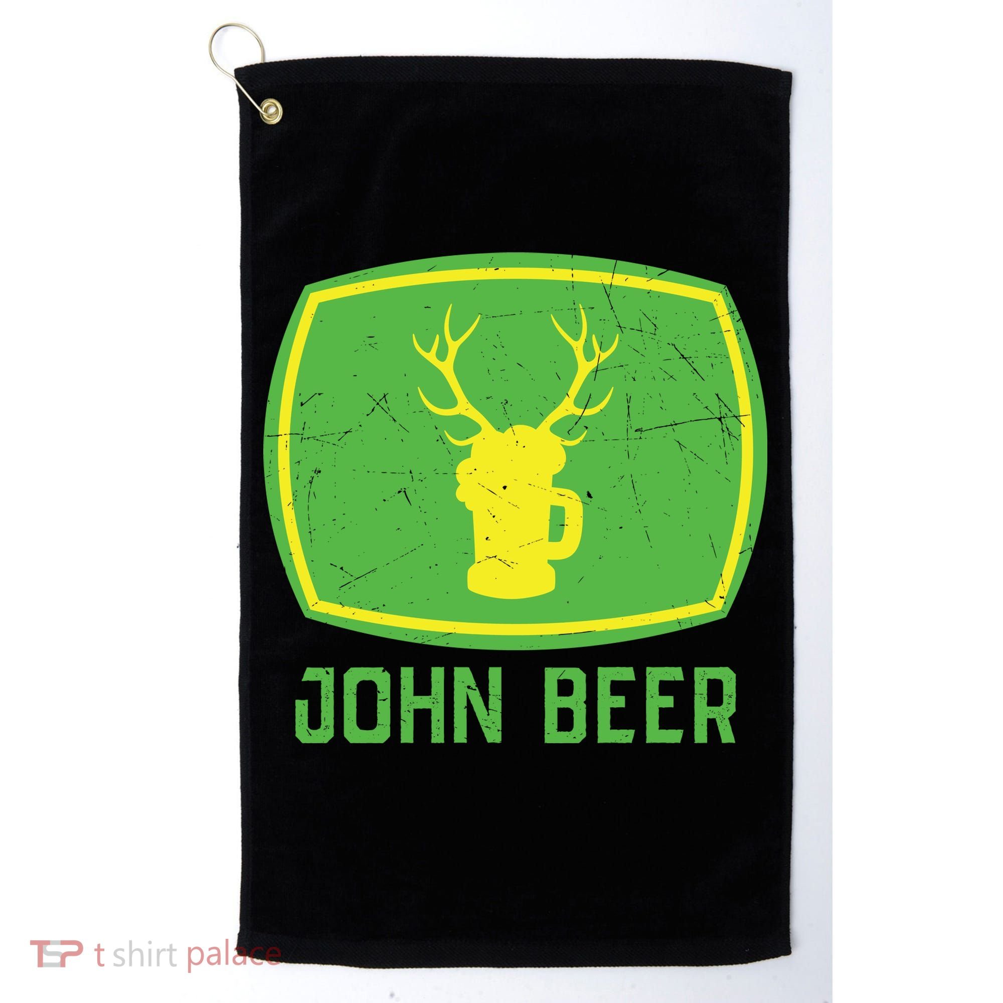 John Beer Beer Gift Beer Lover Golf Towel