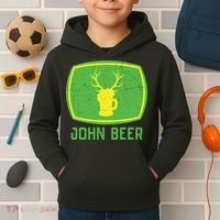 John Beer Beer Gift Beer Lover Kids Hoodie thumb 2