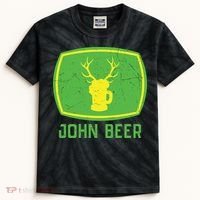 John Beer Beer Gift Beer Lover Kids Tie-Dye T-Shirt thumb 0